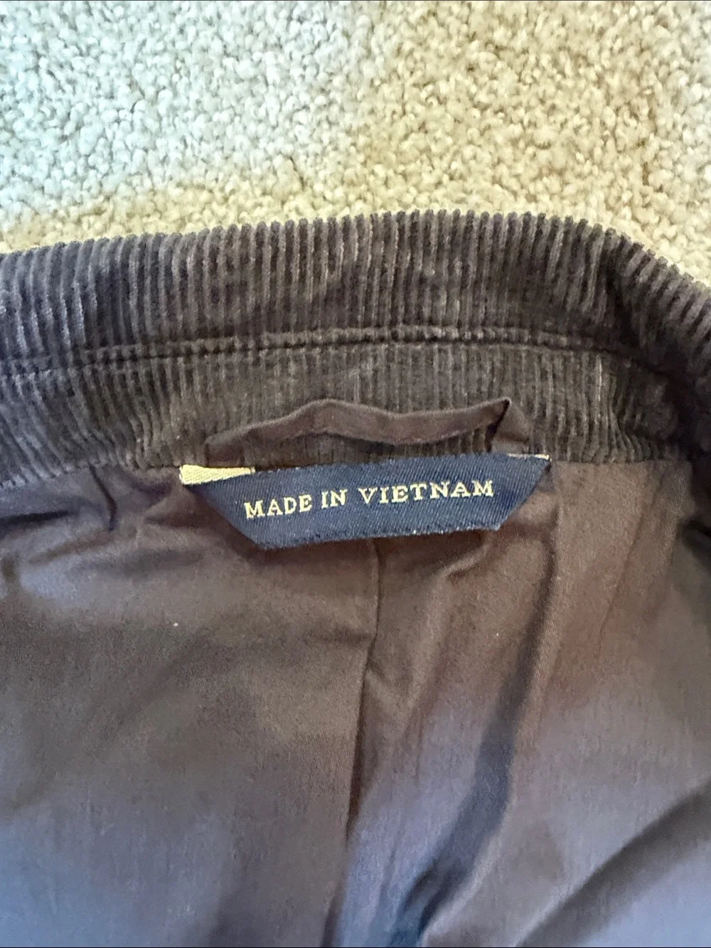 Banana Republic Dark Brown Corduroy Sport Coat